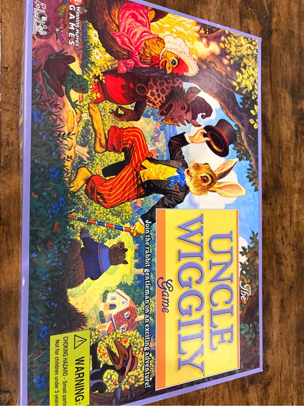 Uncle Wiggily Game - Colorful Illustrated Board Game